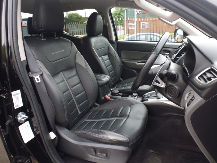 Mitsubishi L200 2.4 Double Cab DI-D 178 Barbarian 4WD Auto Pick Up Diesel Black