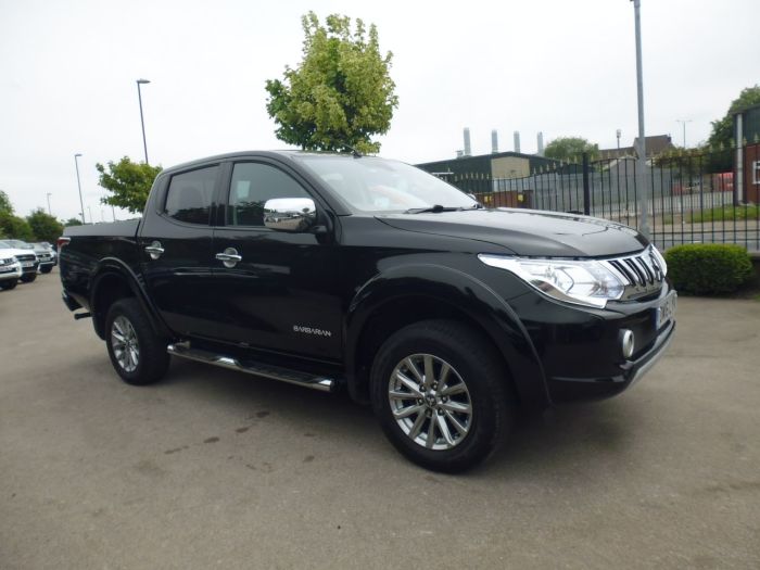 Mitsubishi L200 2.4 Double Cab DI-D 178 Barbarian 4WD Auto Pick Up Diesel Black