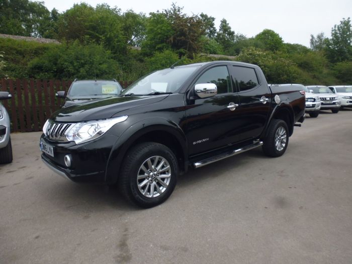 Mitsubishi L200 2.4 Double Cab DI-D 178 Barbarian 4WD Auto Pick Up Diesel Black