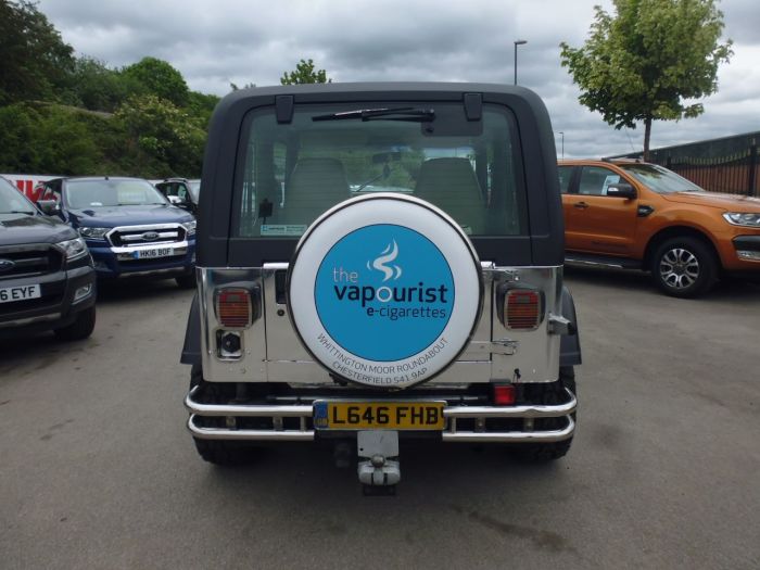 Jeep Wrangler 4.0 YJ Four Wheel Drive Petrol Turquoise