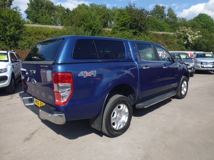 Ford Ranger Pick Up Double Cab Limited 2 2.2 TDCi Pick Up Diesel Blue