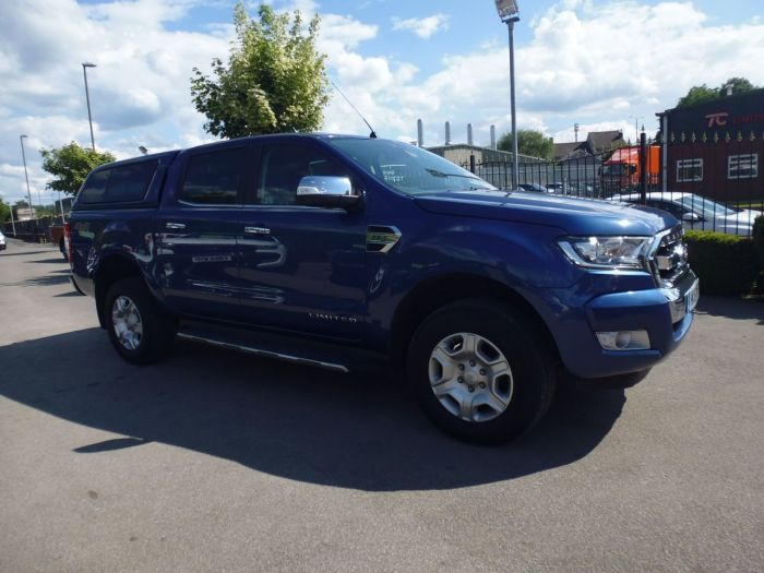 Ford Ranger Pick Up Double Cab Limited 2 2.2 TDCi Pick Up Diesel Blue