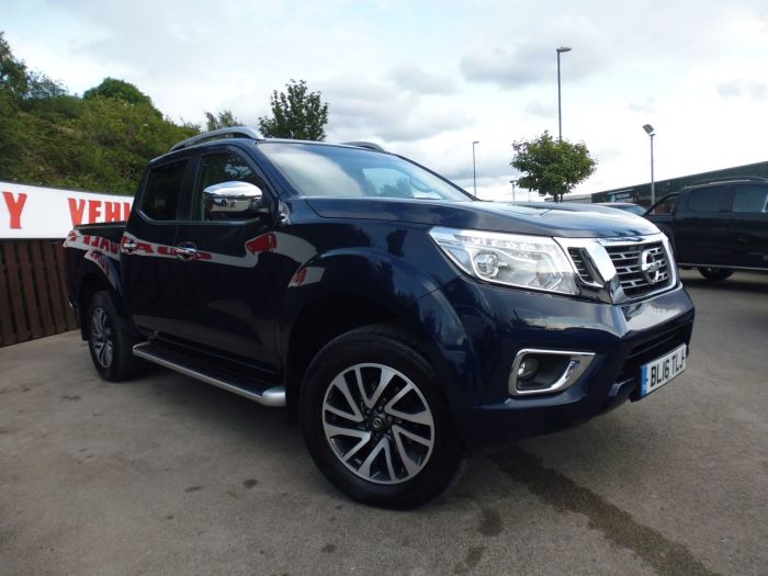 Nissan Navara Double Cab Pick Up Tekna 2.3dCi 190 4WD Pick Up Diesel Blue