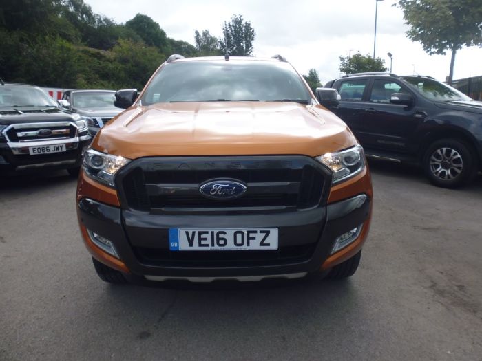Ford Ranger Pick Up Double Cab Wildtrak 3.2 TDCi 200 Auto Pick Up Diesel Orange