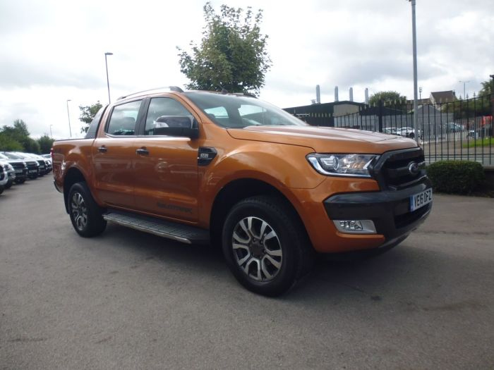Ford Ranger Pick Up Double Cab Wildtrak 3.2 TDCi 200 Auto Pick Up Diesel Orange