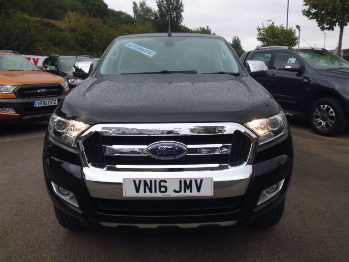 Ford Ranger Pick Up Double Cab Limited 2 2.2 TDCi Auto Pick Up Diesel Black