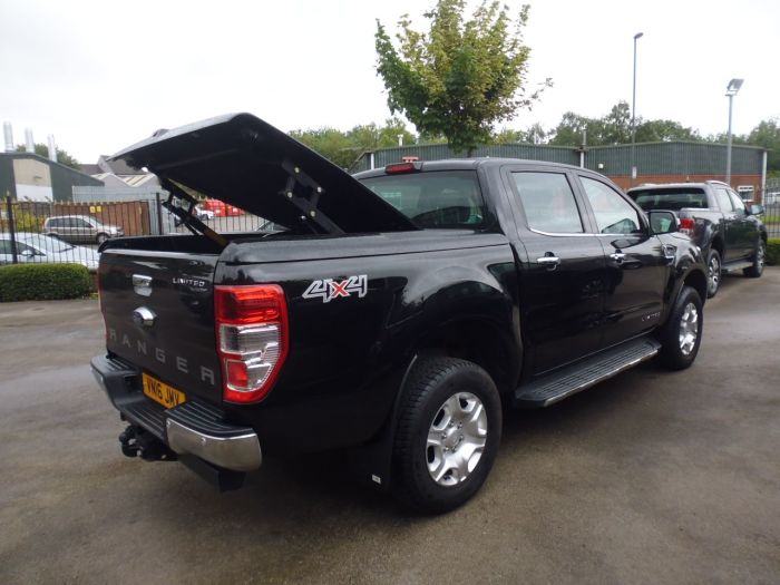 Ford Ranger Pick Up Double Cab Limited 2 2.2 TDCi Auto Pick Up Diesel Black