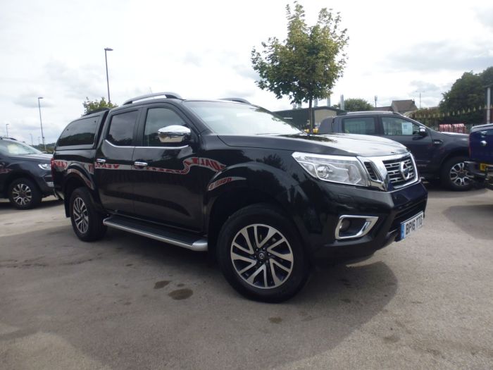 Nissan Navara Double Cab Pick Up Tekna 2.3dCi 190 4WD Pick Up Diesel Black