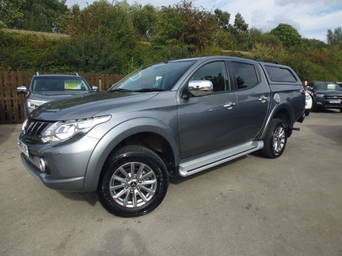 Mitsubishi L200 2.4 Double Cab DI-D 178 Barbarian 4WD Auto Pick Up Diesel Grey