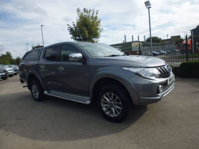 Mitsubishi L200 2.4 Double Cab DI-D 178 Barbarian 4WD Auto Pick Up Diesel Grey