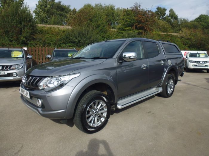 Mitsubishi L200 2.4 Double Cab DI-D 178 Barbarian 4WD Auto Pick Up Diesel Grey