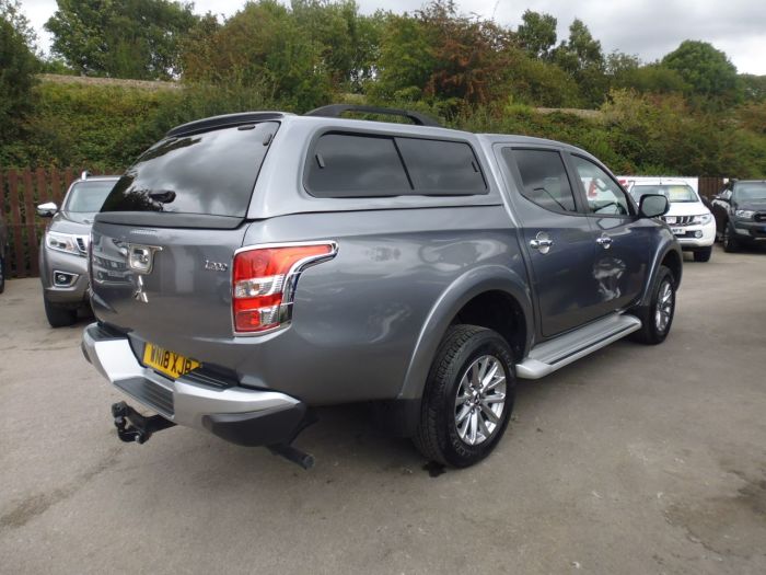 Mitsubishi L200 2.4 Double Cab DI-D 178 Barbarian 4WD Auto Pick Up Diesel Grey