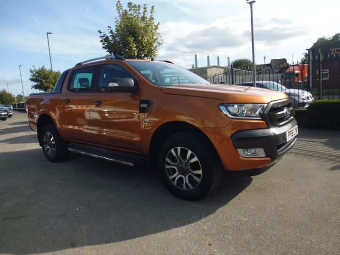 Ford Ranger Pick Up Double Cab Wildtrak 3.2 TDCi 200 Auto Pick Up Diesel Orange