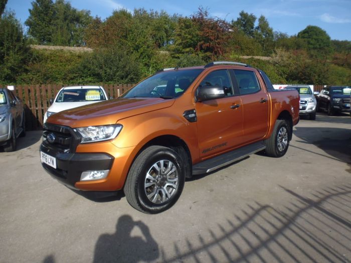 Ford Ranger Pick Up Double Cab Wildtrak 3.2 TDCi 200 Auto Pick Up Diesel Orange