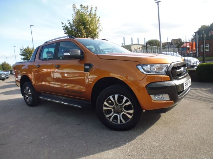 Ford Ranger Pick Up Double Cab Wildtrak 3.2 TDCi 200 Auto Pick Up Diesel Orange