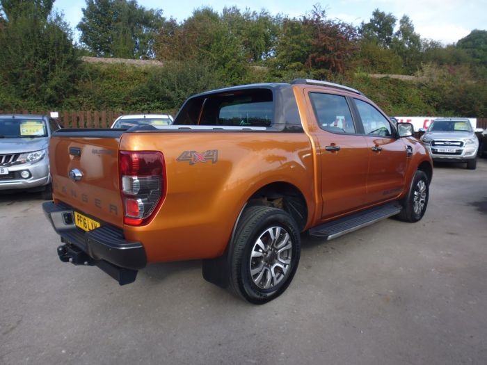 Ford Ranger Pick Up Double Cab Wildtrak 3.2 TDCi 200 Auto Pick Up Diesel Orange
