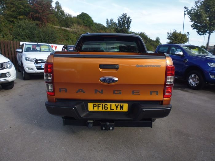 Ford Ranger Pick Up Double Cab Wildtrak 3.2 TDCi 200 Auto Pick Up Diesel Orange