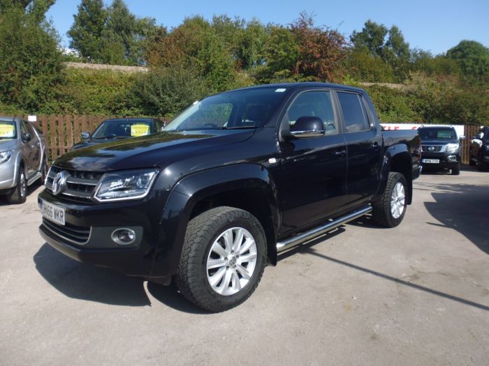 Volkswagen Amarok D/Cab Pick Up Highline 2.0 BiTDI 180 BMT 4MTN Auto Pick Up Diesel Black