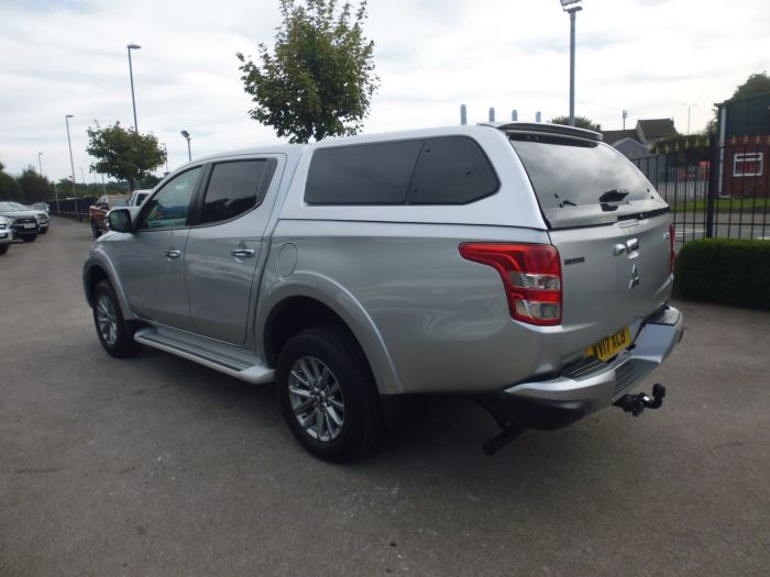 Mitsubishi L200 2.4 Double Cab DI-D 178 Warrior 4WD Four Wheel Drive Diesel Silver