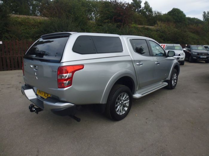 Mitsubishi L200 2.4 Double Cab DI-D 178 Warrior 4WD Four Wheel Drive Diesel Silver