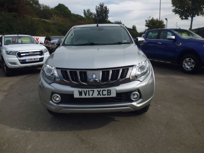Mitsubishi L200 2.4 Double Cab DI-D 178 Warrior 4WD Four Wheel Drive Diesel Silver