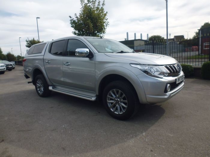 Mitsubishi L200 2.4 Double Cab DI-D 178 Warrior 4WD Four Wheel Drive Diesel Silver