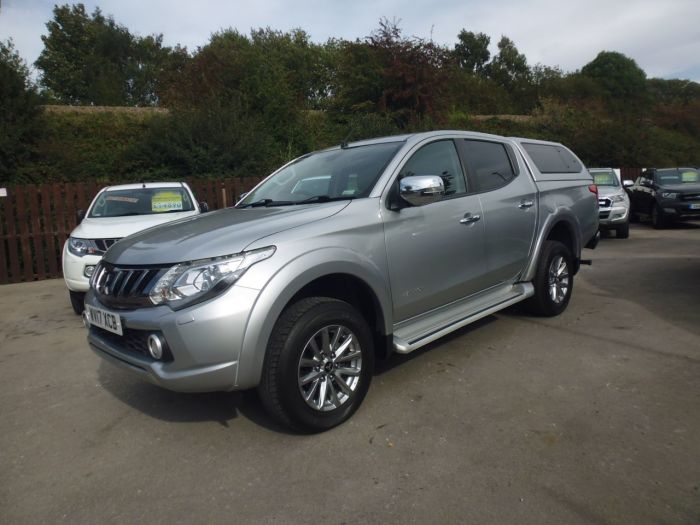 Mitsubishi L200 2.4 Double Cab DI-D 178 Warrior 4WD Four Wheel Drive Diesel Silver