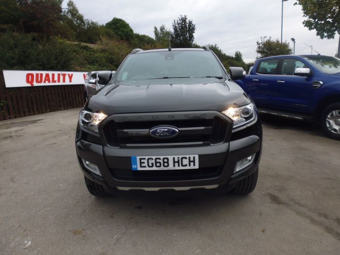 Ford Ranger Pick Up Double Cab Wildtrak 3.2 TDCi 200 Auto Pick Up Diesel Black