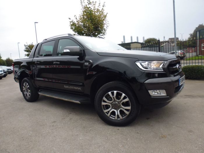 Ford Ranger Pick Up Double Cab Wildtrak 3.2 TDCi 200 Auto Pick Up Diesel Black