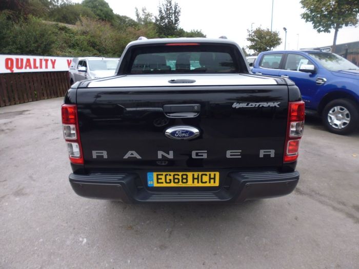 Ford Ranger Pick Up Double Cab Wildtrak 3.2 TDCi 200 Auto Pick Up Diesel Black