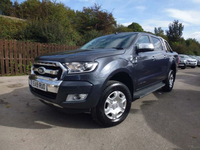 Ford Ranger Pick Up Double Cab Limited 2 2.2 TDCi Auto Pick Up Diesel Grey