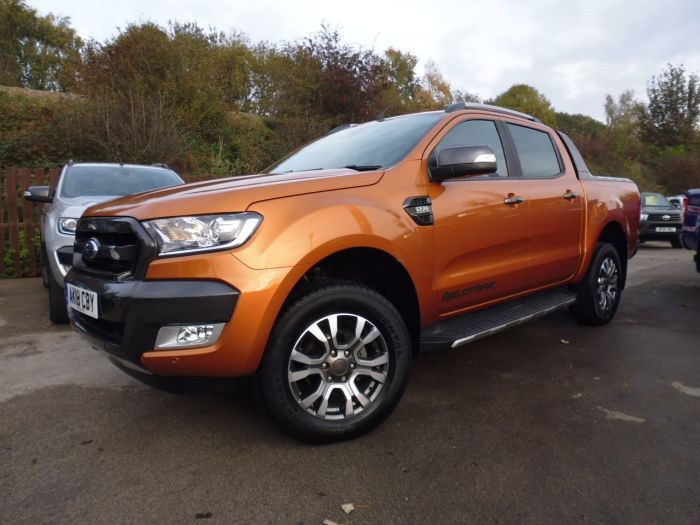 Ford Ranger Pick Up Double Cab Wildtrak 3.2 TDCi 200 Auto Pick Up Diesel Orange