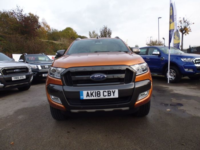 Ford Ranger Pick Up Double Cab Wildtrak 3.2 TDCi 200 Auto Pick Up Diesel Orange