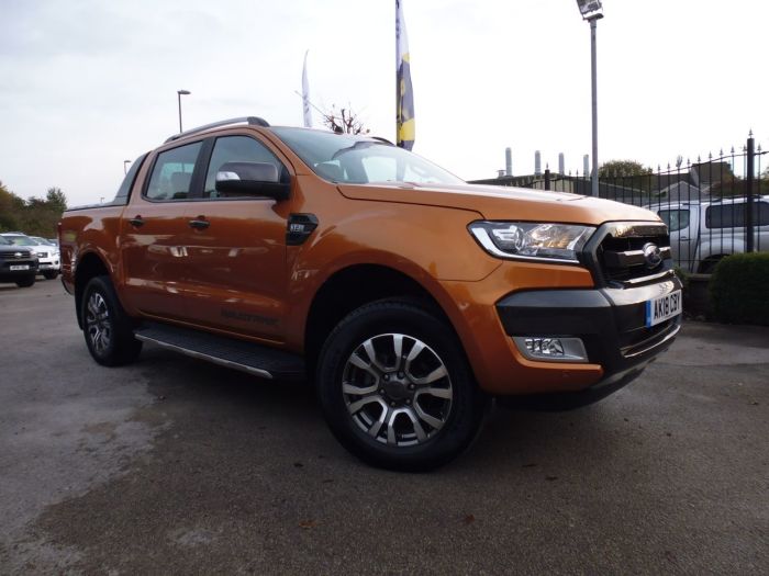 Ford Ranger Pick Up Double Cab Wildtrak 3.2 TDCi 200 Auto Pick Up Diesel Orange