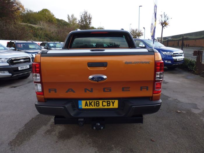 Ford Ranger Pick Up Double Cab Wildtrak 3.2 TDCi 200 Auto Pick Up Diesel Orange