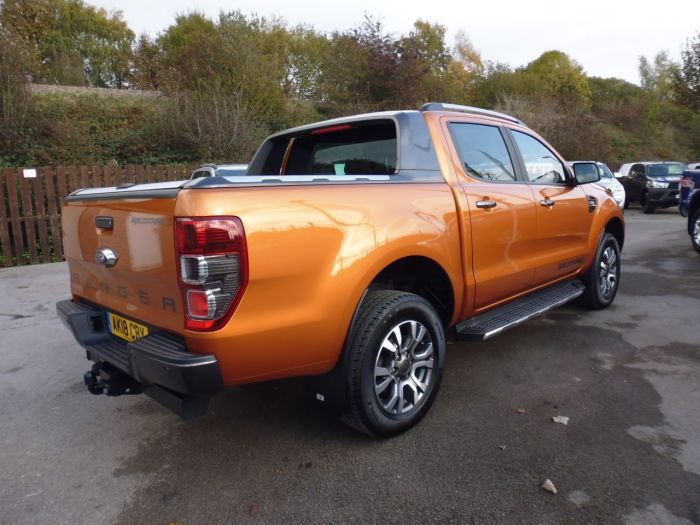 Ford Ranger Pick Up Double Cab Wildtrak 3.2 TDCi 200 Auto Pick Up Diesel Orange