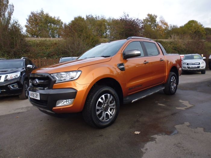 Ford Ranger Pick Up Double Cab Wildtrak 3.2 TDCi 200 Auto Pick Up Diesel Orange