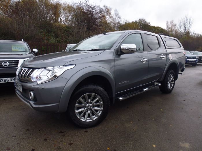 Mitsubishi L200 2.4 Double Cab DI-D 178 Barbarian 4WD Pick Up Diesel Grey