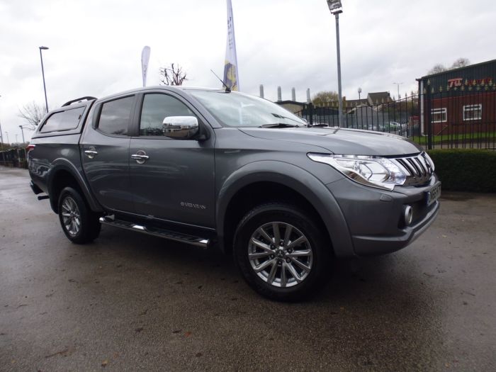 Mitsubishi L200 2.4 Double Cab DI-D 178 Barbarian 4WD Pick Up Diesel Grey