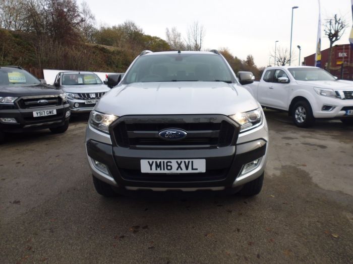Ford Ranger Pick Up Double Cab Wildtrak 3.2 TDCi 200 Auto Pick Up Diesel Silver