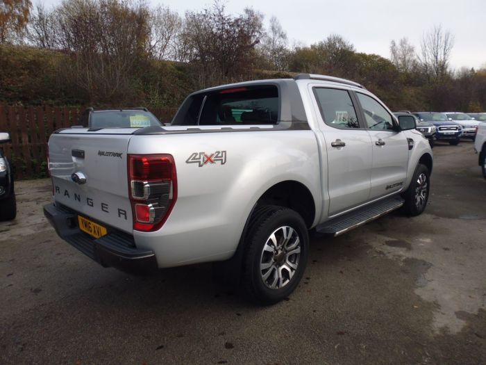 Ford Ranger Pick Up Double Cab Wildtrak 3.2 TDCi 200 Auto Pick Up Diesel Silver