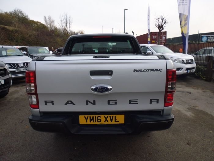 Ford Ranger Pick Up Double Cab Wildtrak 3.2 TDCi 200 Auto Pick Up Diesel Silver