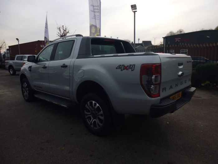 Ford Ranger Pick Up Double Cab Wildtrak 3.2 TDCi 200 Auto Pick Up Diesel Silver