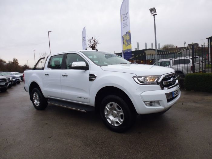 Ford Ranger Pick Up Double Cab Limited 2 2.2 TDCi Auto Pick Up Diesel White
