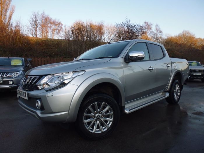 Mitsubishi L200 2.4 Double Cab DI-D 178 Barbarian 4WD Auto Pick Up Diesel Silver