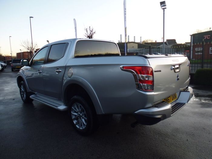 Mitsubishi L200 2.4 Double Cab DI-D 178 Barbarian 4WD Auto Pick Up Diesel Silver