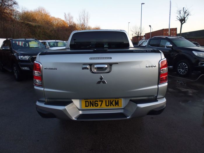 Mitsubishi L200 2.4 Double Cab DI-D 178 Barbarian 4WD Auto Pick Up Diesel Silver