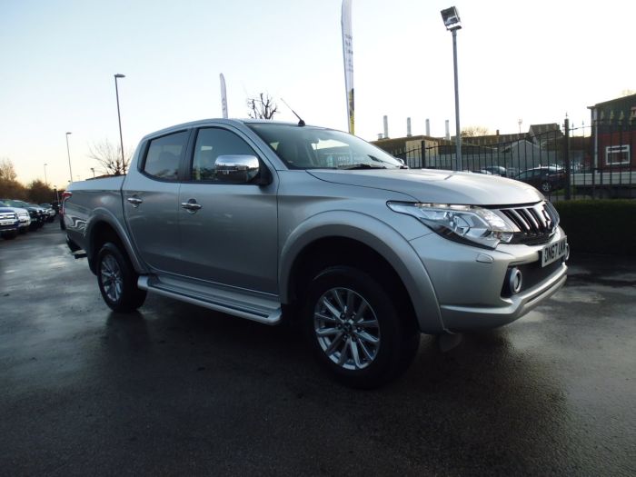 Mitsubishi L200 2.4 Double Cab DI-D 178 Barbarian 4WD Auto Pick Up Diesel Silver
