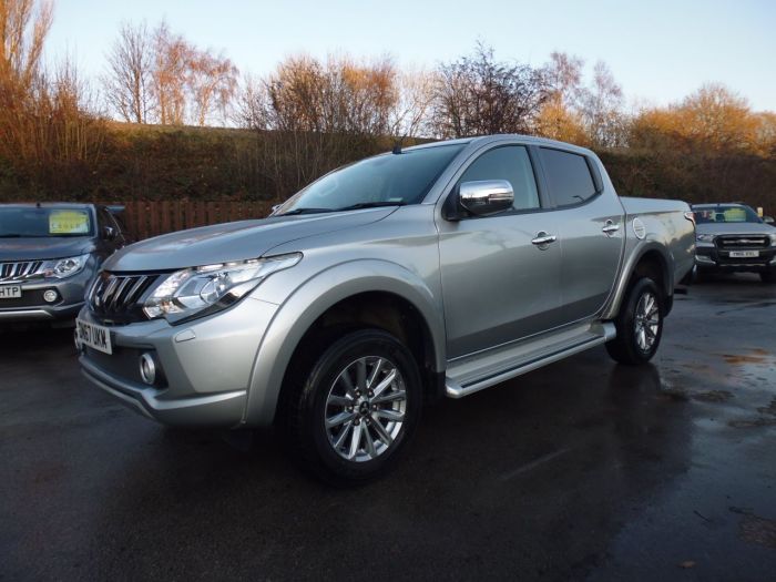Mitsubishi L200 2.4 Double Cab DI-D 178 Barbarian 4WD Auto Pick Up Diesel Silver
