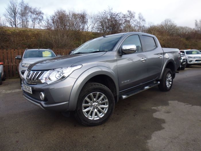 Mitsubishi L200 2.4 Double Cab DI-D 178 Barbarian 4WD Auto Pick Up Diesel Grey